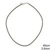 Silk Cord Necklace 3.5mm-45cm