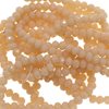 Faceted Rondelle Crystal Beads 2x3mm