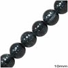 Glass Crackle Bead 10mm, 80cm