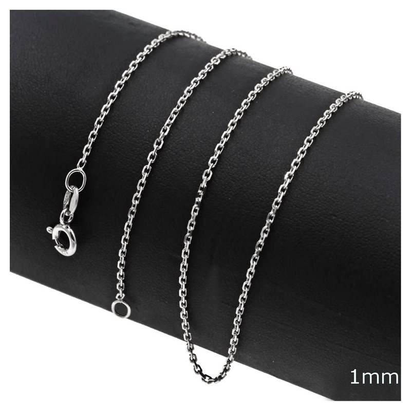 Silver 925 Handmade Chain 1mm