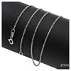 Silver 925 Handmade Chain 1mm