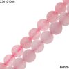 Rose Quartz Beads 6mm