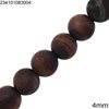 Tiger Eye Beads 4mm