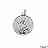 Silver 925 Pendant Holy Mary 17mm