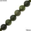 Χάνδρες Πράσινο Jade 10mm
