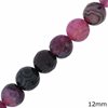 Jade Round Faceted Beads 12mm