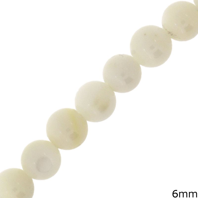 Mop-shell Beads 6mm