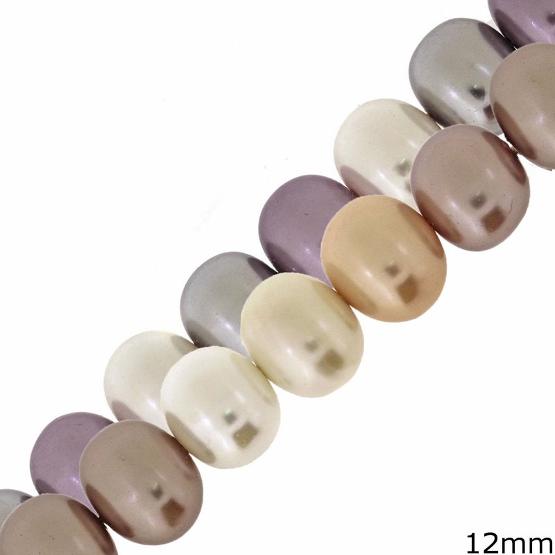 Mop-shell Potato Shape Beads 12mm