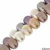 Mop-shell Potato Shape Beads 12mm