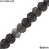 Faceted Beads Rondelle 4x6mm