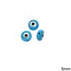 Mop-shell Evil eye Round Bead 5mm