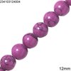 Pasta Jade Beads 12mm