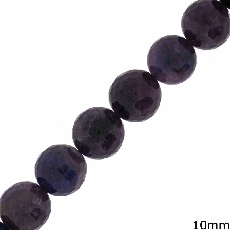 Amethyst Faceted Beads 10mm