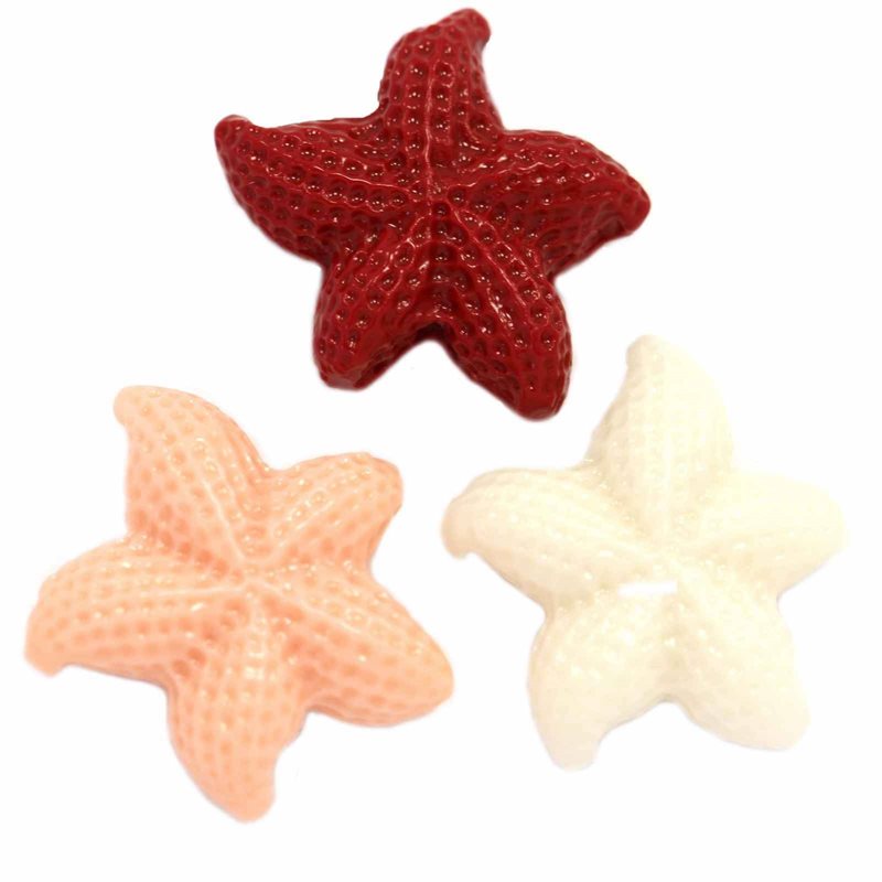Starfish pasta Beads 3D 20mm