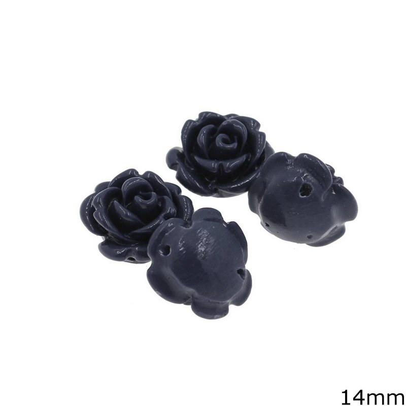 Rose Pasta Beads 14mm