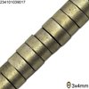 Hematine Spacer Beads 4mm