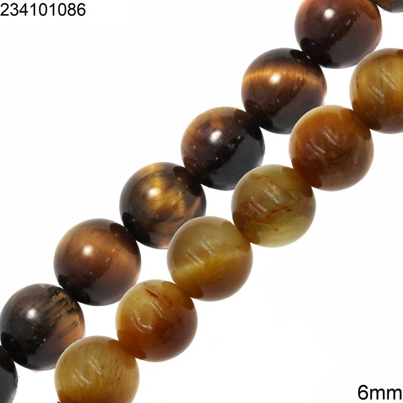 Tiger Eye Beads 6mm