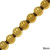 Hematine Round Beads 6mm