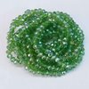 Faceted Rondelle Crystal Beads 4x6mm