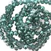 Faceted Rondelle Crystal Beads 4x6mm