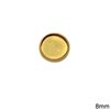 Brass Round Cup 8mm