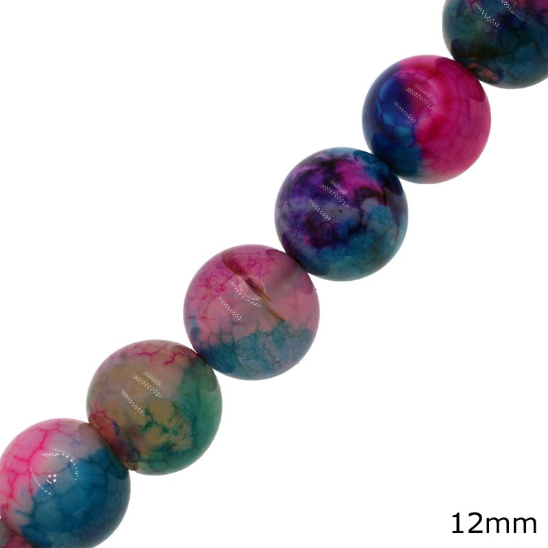 Χάνδρες Jade Μάτ 12mm
