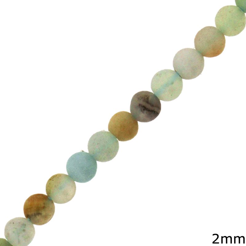 Amazoite Beads 2mm