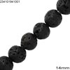 Lava Beads 14mm
