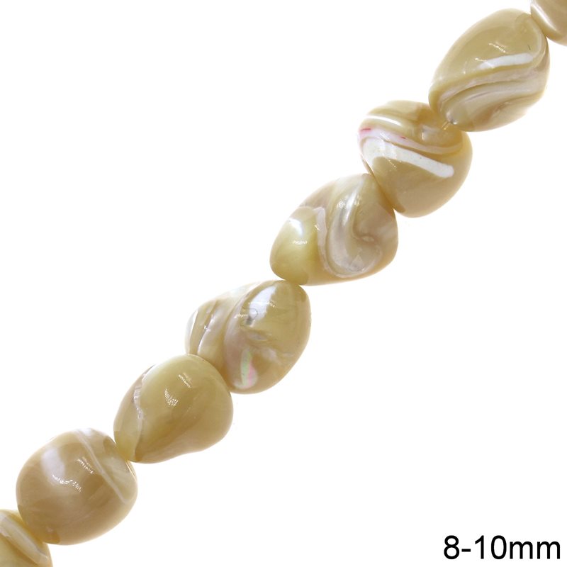 MOP-shell  Beads 8-10mm