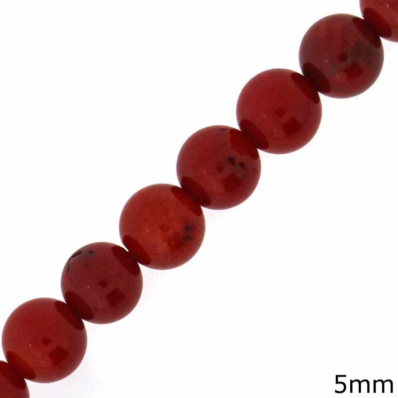 Coral Beads 5mm