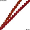 Coral Bamboo Beads 4mm