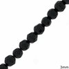 Onyx Faceted Beads 3mm