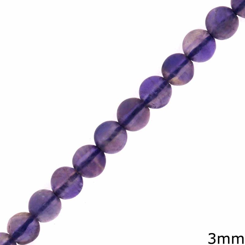 Amethyst Beads 3mm