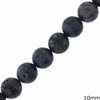 Blue Coral Beads 10mm