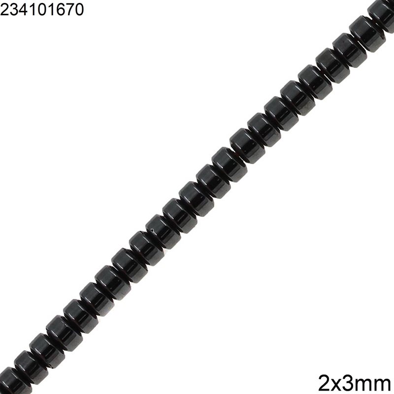 Χάνδρες Αιματίνη Σωληνάκι 2x3mm