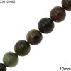 Semi Precious Round Stone Beads Green Opal 10mm