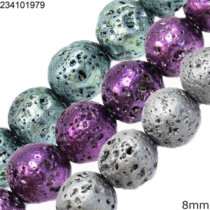 Lava Beads 8mm