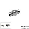 Brass Magnetic Clasp 16x9mm