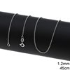 Silver 925  Rolo Chain 1.2mm