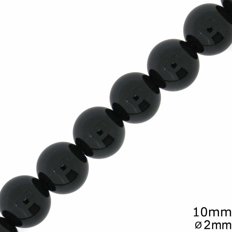 Onyx Beads 10mm Hole 2mm