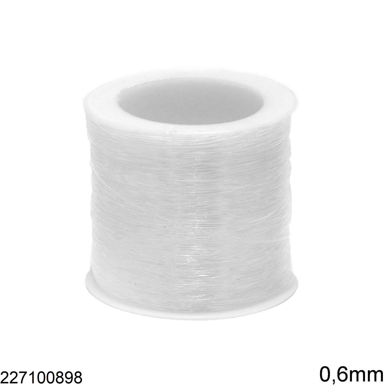 Naylon Fishing Line Thread 0.6mm, 15m Transparent < Elastic Cord