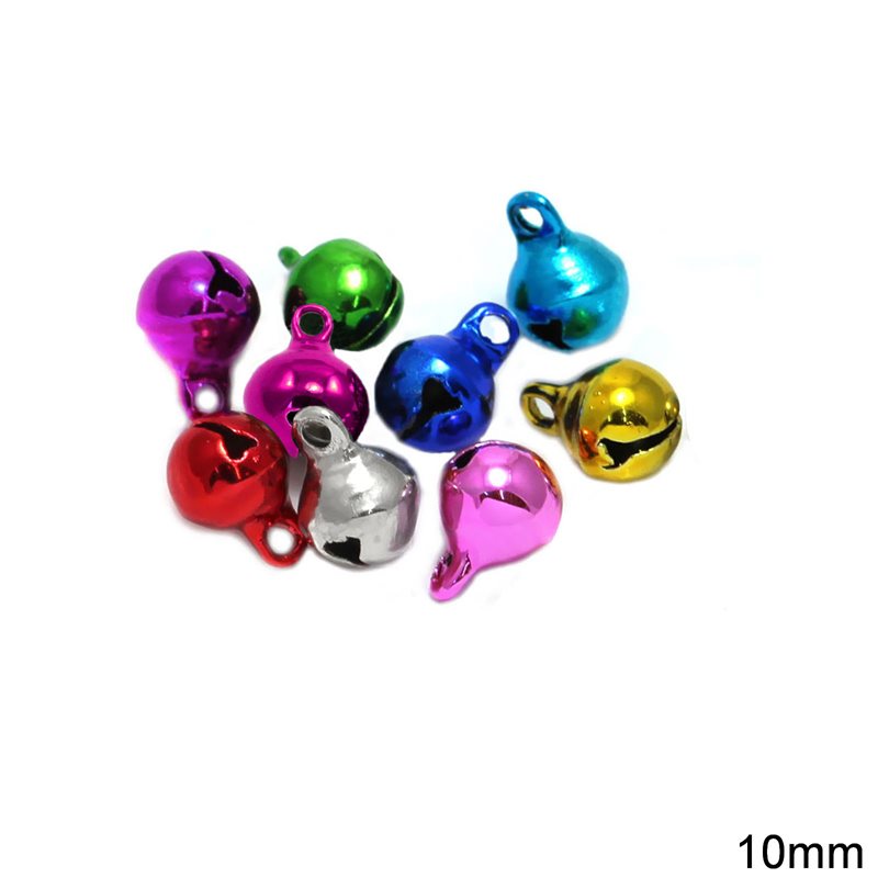 Copper Round Jingle Bell 10mm