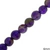 Amethyst Faceted Beads 6mm