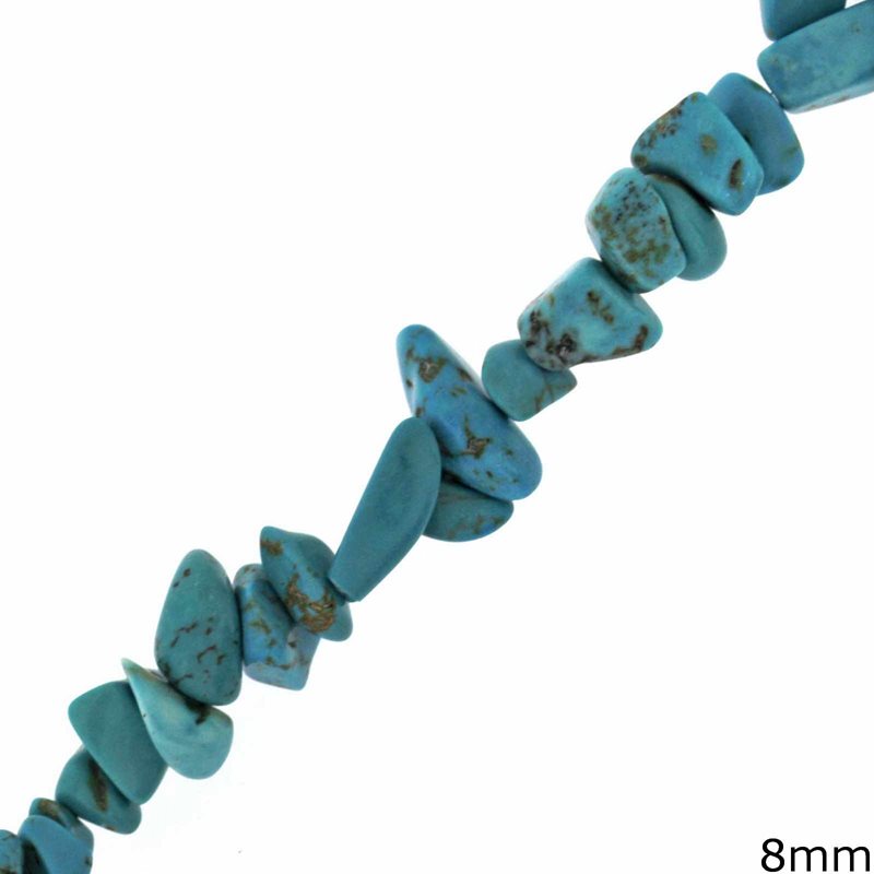 Turquoise Chips Beads 8mm