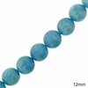 Jade Round Faceted Beads 12mm