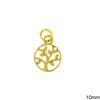 Silver 925 Pendant : Spacer Tree of Life 10mm