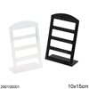 Earring Acrylic Display Stand for 12 pairs 15x10cm