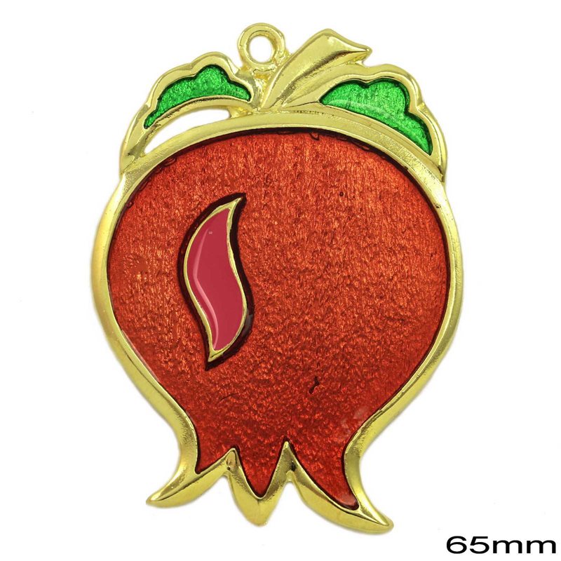 New Year's Lucky Charm Pomegranate 65mm