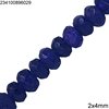 Faceted Beads Rondelle 2x4mm