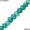 Faceted Beads Rondelle 2x4mm